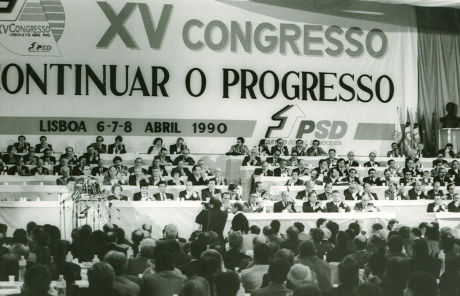 XV Congresso Nacional do PSD no Pavilhão Carlos Lopes