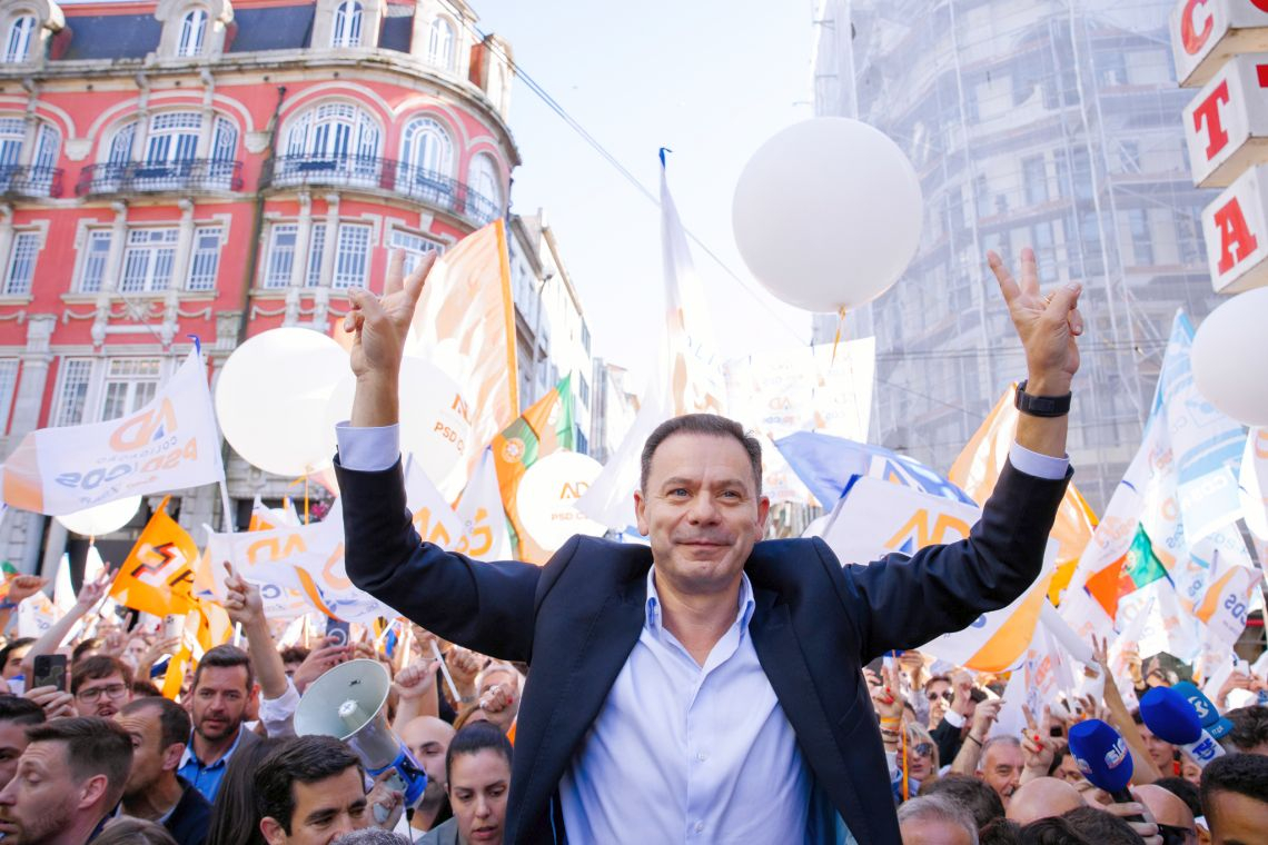 luis montenegro no porto legislativas 2025