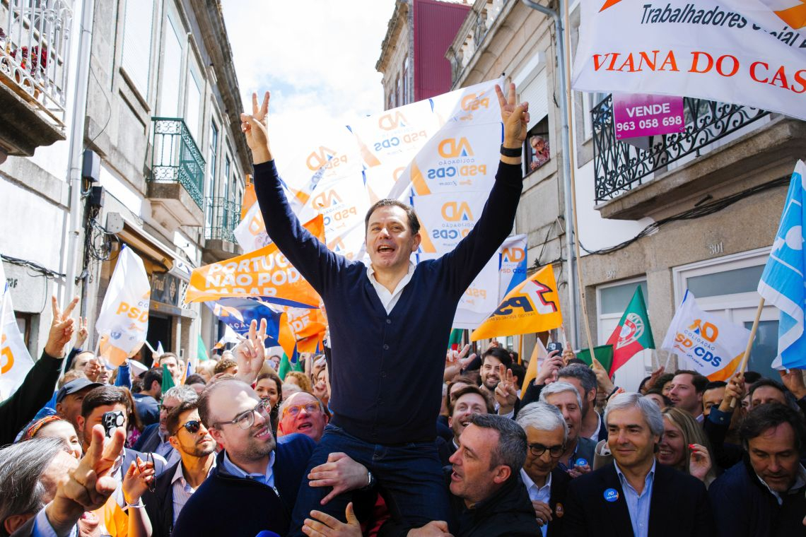 luis montenegro em viana do castelo AS campanha eleitoral