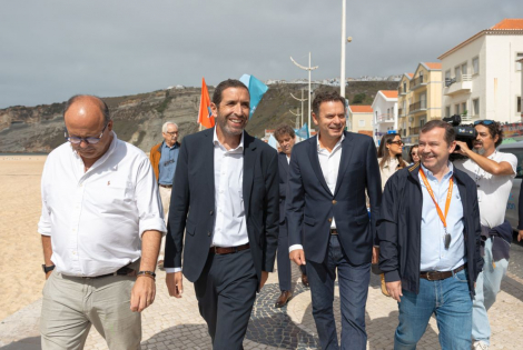 luis montenegro nazare 2025 autarquicas