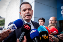Luís Montenegro em declarações na CIP